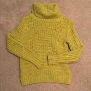 Green banana republic sweater, worn once